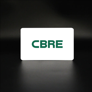 Danh thiếp kỹ thuật số bằng PVC trắng mờ Bắc Cực