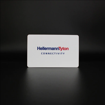 Danh thiếp kỹ thuật số bằng PVC trắng mờ Bắc Cực